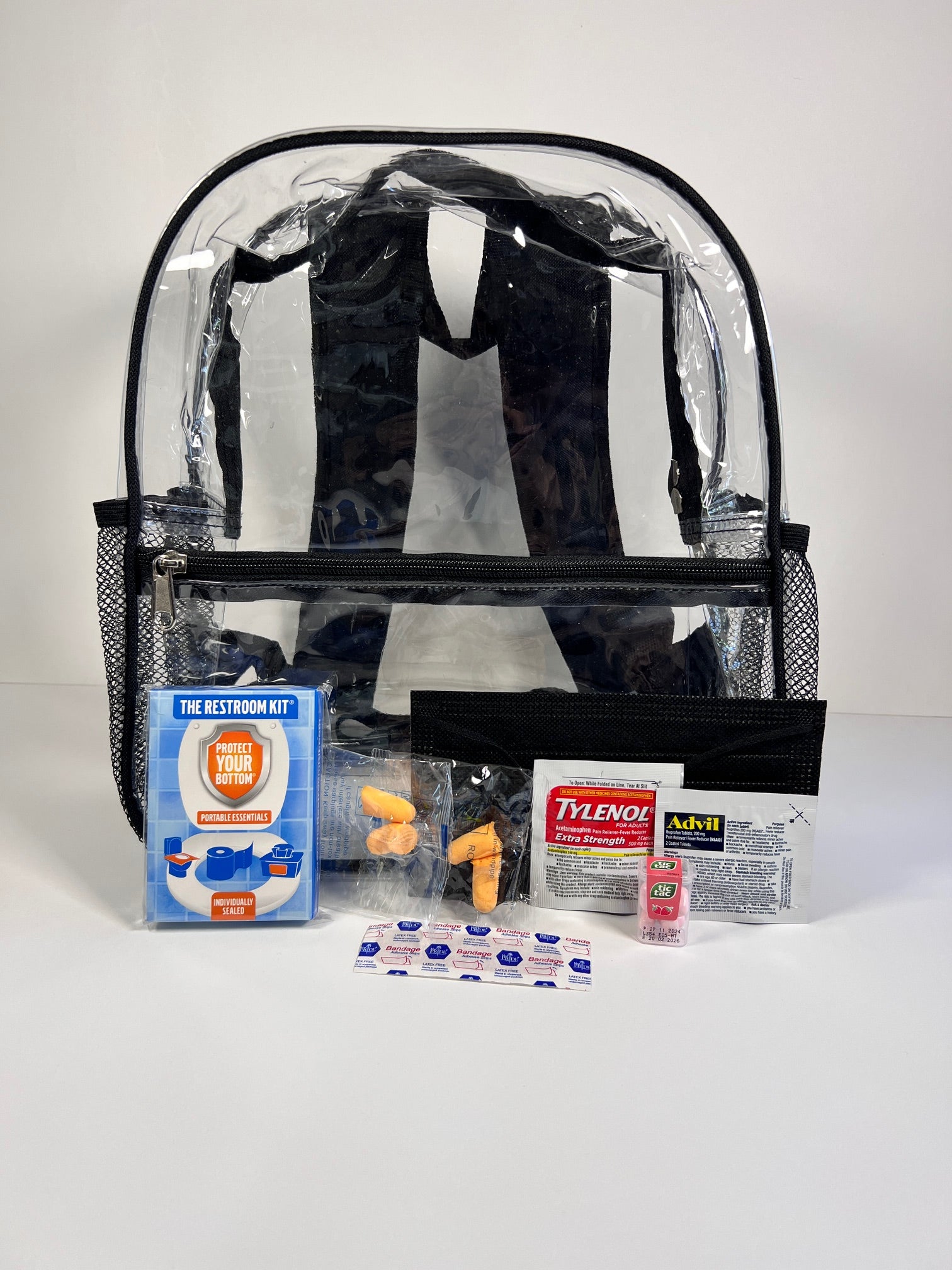 Stadium/Concert Backpack Survival Kit