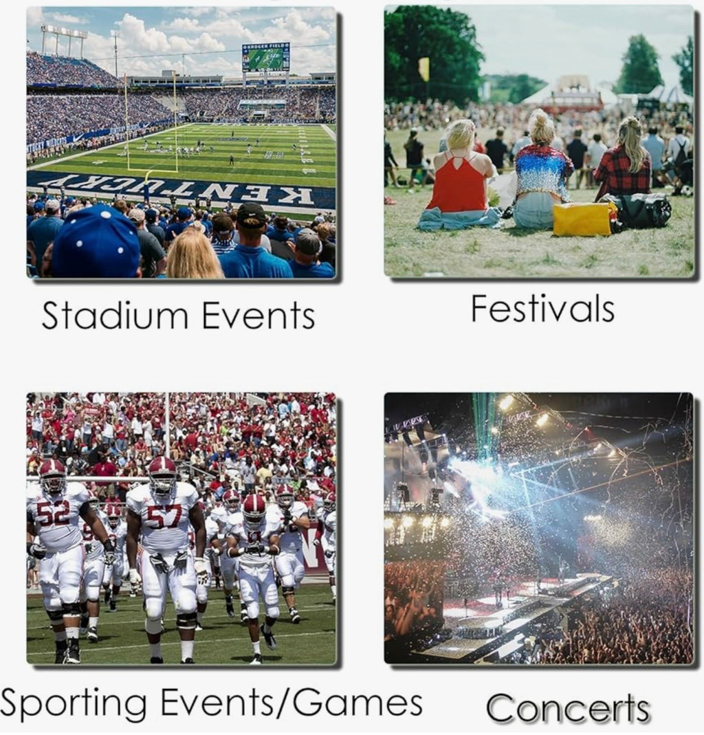 Stadium/Concert Backpack Survival Kit